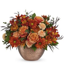 Copper Beauty Centerpiece from Weidig's Floral in Chardon, OH